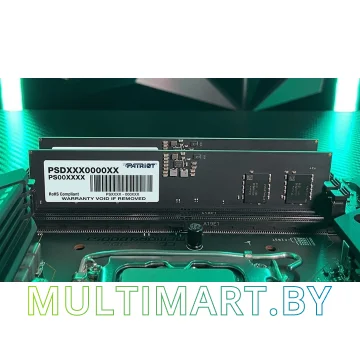 Оперативная память Patriot Signature Line 8GB DDR5 PC5-44800 (PSD58G560041) картинка 3